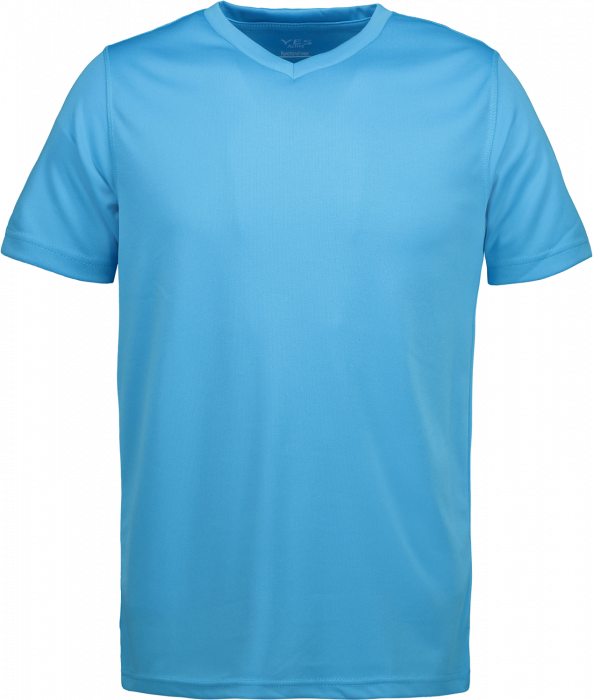 ID - Yes Active T-Shirt Jr. - Cyan