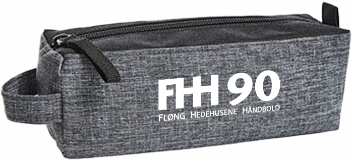 Sportyfied - Fhh90 Pencil Case - Grey Melange & czarny