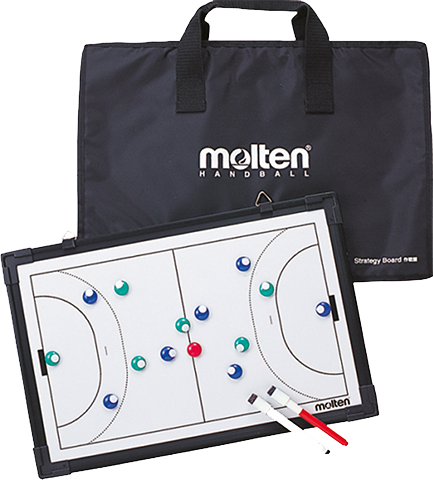 Molten - Tactic Board To Team Handball - Black & weiß