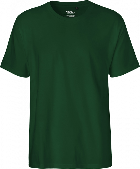 Neutral - Økologisk Klassisk Bomulds T-Shirt - Bottle Green