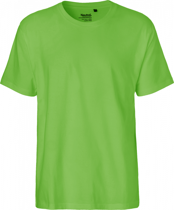 Neutral - Økologisk Klassisk Bomulds T-Shirt - Lime