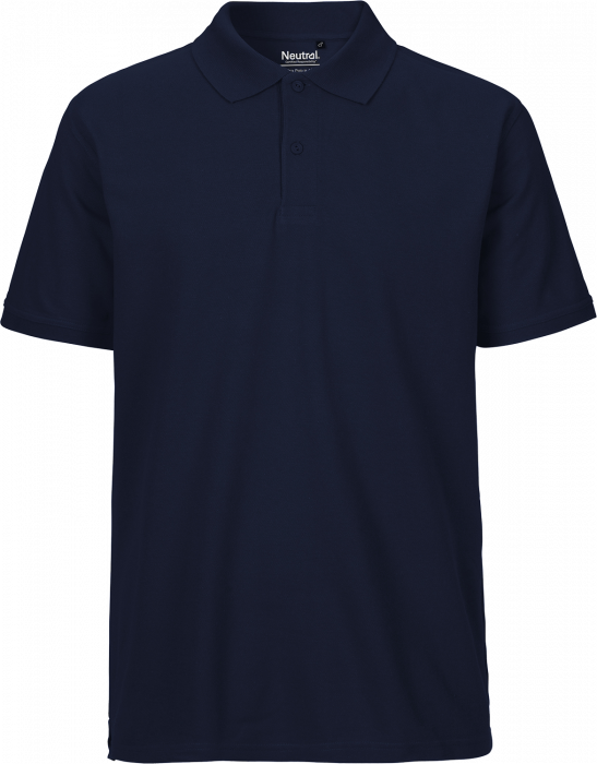 Neutral - Classic Cotton Polo Men - Marinho