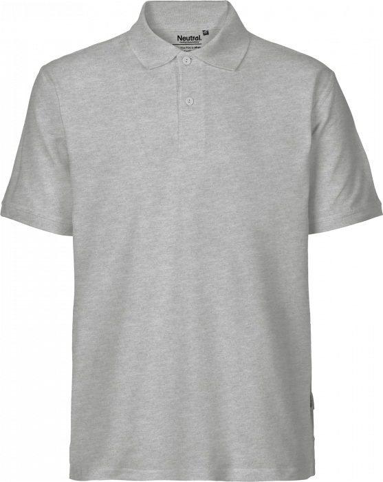 Neutral - Classic Cotton Polo Men - Sport Grey