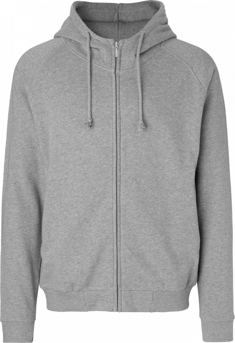 Neutral - Hoodie With Hidden Zip - Sport Grey