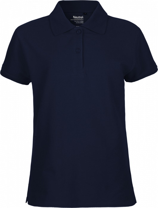 Neutral - Classic Cotton Polo Ladies - Granat