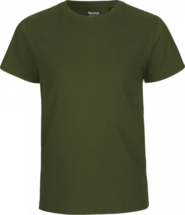 Neutral - Økologisk Bomulds T-Shirt Junior - Military