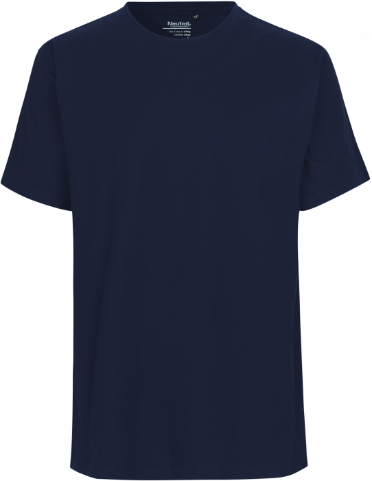 Neutral - Organic Classic Cotton T-Shirt - Granat