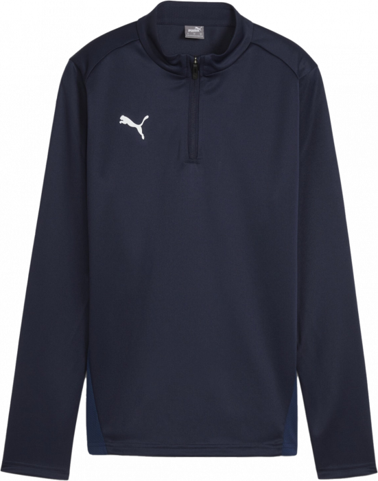 Puma - Team Goal Training Top With Half Zip Women - Navy