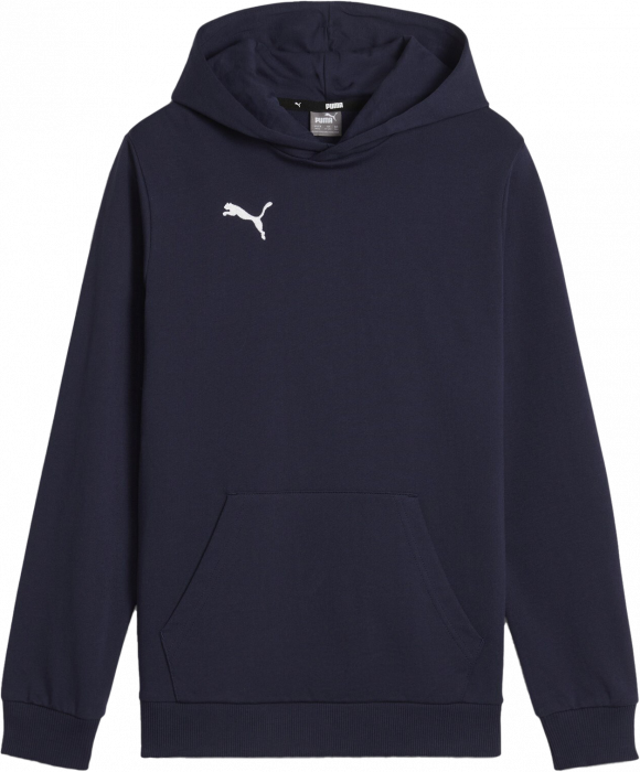 Puma - Teamgoal Casual Hoodie Kids - Navy & white