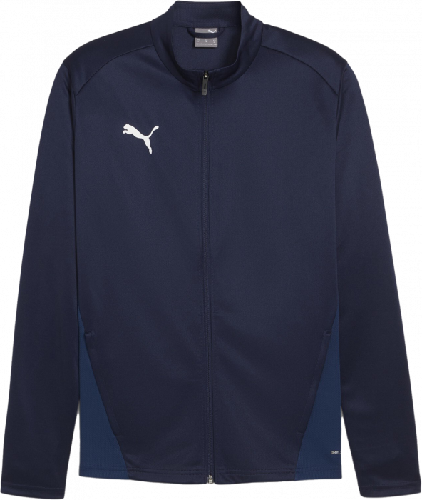 Puma - Teamgoal Training Jacket W. Zip - Navy & bianco