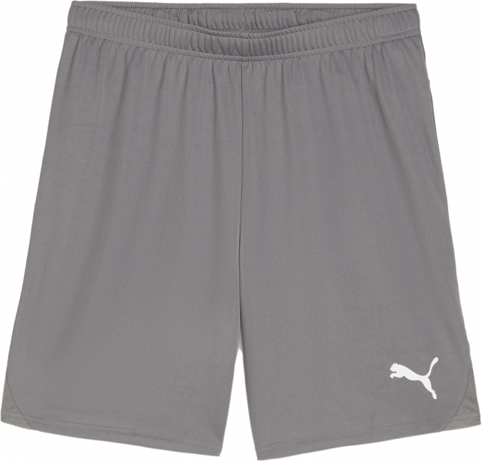 Puma - Teamgoal Shorts Jr - Cast Iron & bianco