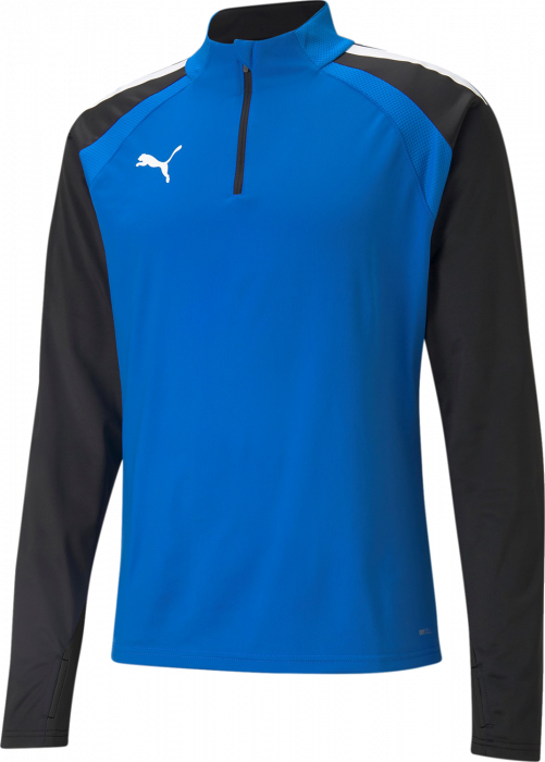 Puma - Teamliga Training 1/4 Zip Top - Blå & svart