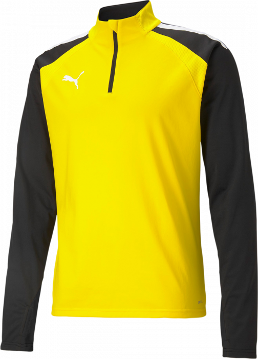 Puma - Teamliga Training 1/4 Zip Top Jr. - Jaune & noir