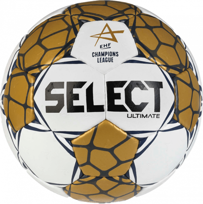 Select - Ultimate Ehf Champions League V24 Handball - White & gold