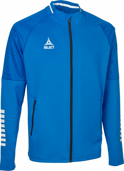 Select - Monaco V24 Traning Zip Top Kids - Blu