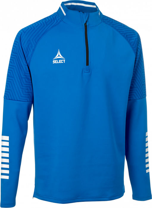 Select - Monaco V24 Training Sweat Half Zip - Blu