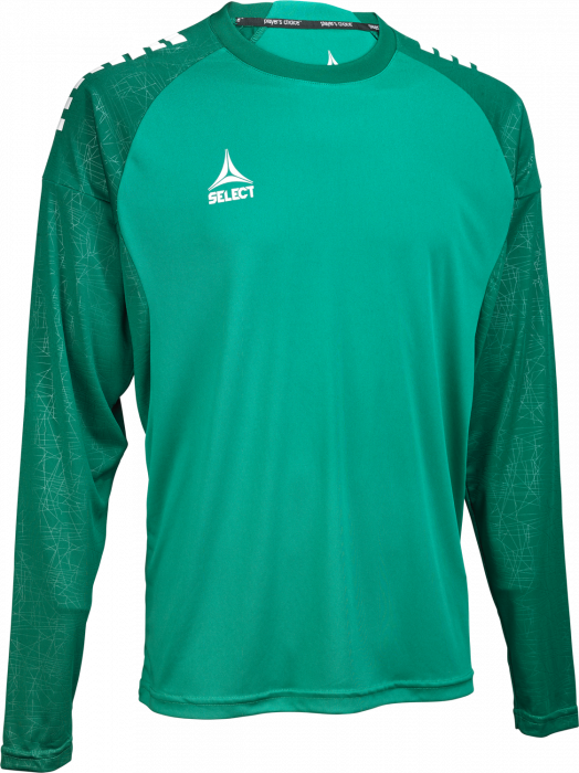 Select - Spain V25 Player Shirt L/s - Verde & branco