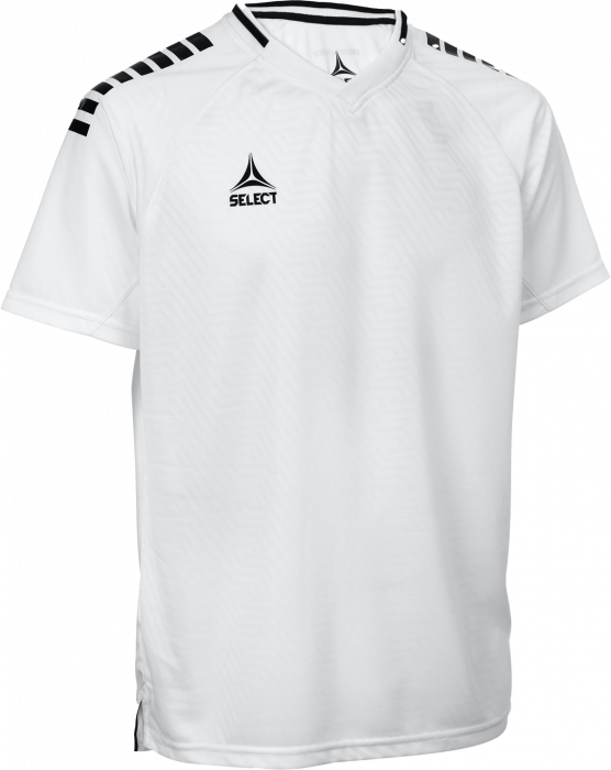 Select - Monaco V24 Player Jersey Kids - Branco & preto