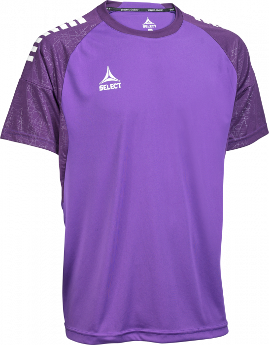 Select - Spain V25 Player Shirt S/s - Roxo & branco