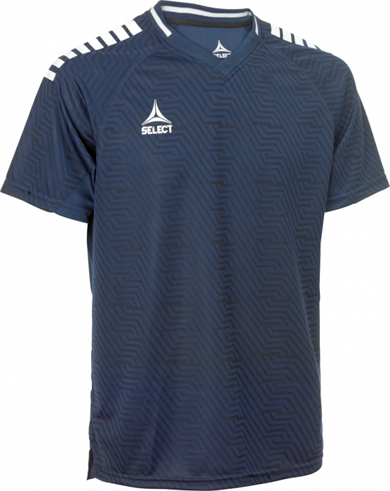 Select - Monaco V24 Player Jersey Kids - Marineblauw