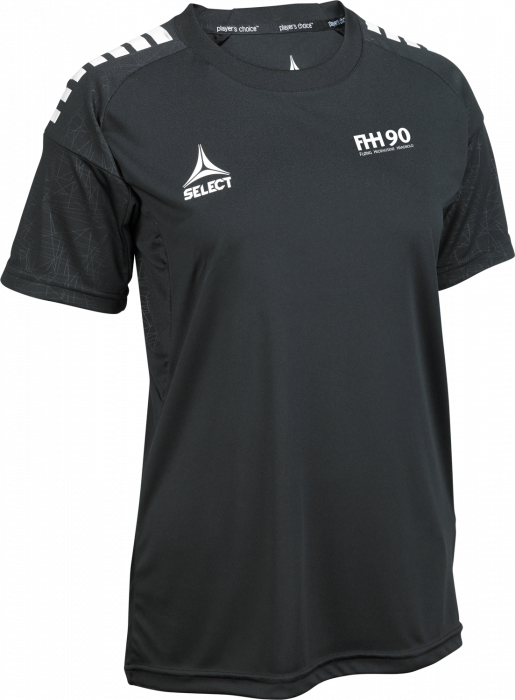 Select - Fhh90 Training T-Shirt Women - Zwart & wit