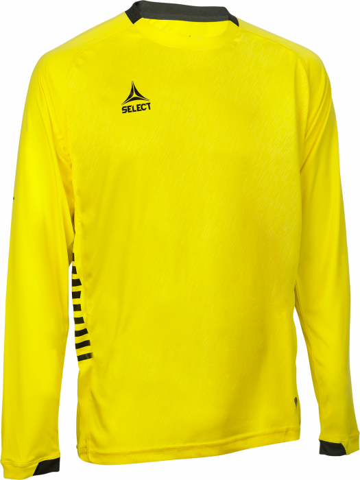 Select - Spain Long-Sleeved Playing Jersey - Gul & svart