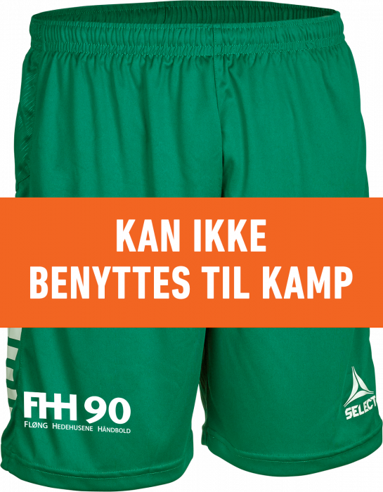 Select - Fhh90 Shorts Kids - Verde & branco