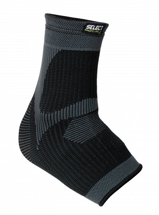 Select - Profcare Elastic Ankle Support - Svart & grå