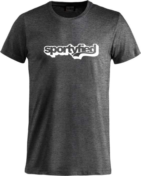 Clique - Sportyfied Tee - Dark grey