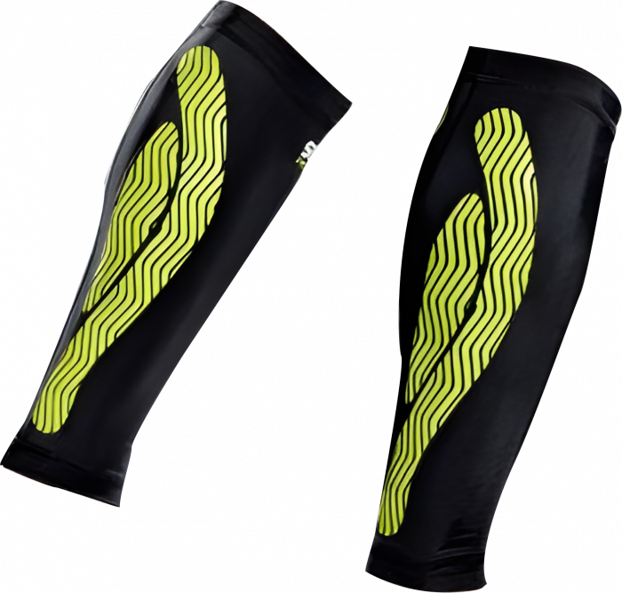 Select - Compression Calf - Negro & lime